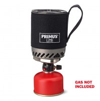 PRIMUS LITE ALL IN ONE GAS STOVE. FOR SOLO TRIPS
